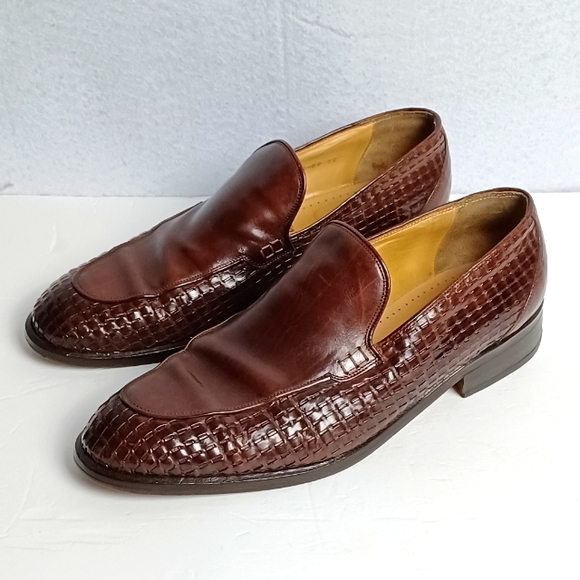 Brassboot Italy Men’s Brown Woven Leather Sandals Made in Italy Vibram Sole brassboot Products for Sale up to 90% Off Retail: Poshmark main image 3